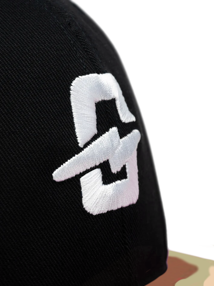 Cap - Black / Desert Camo